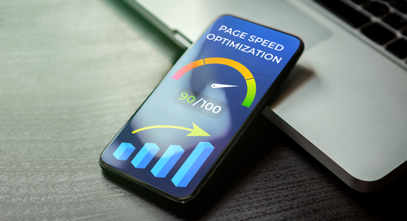 Website redesign services to improve website speed, UI, UX, and performance